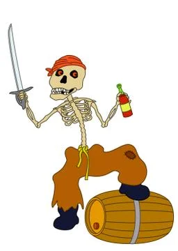 Jolly roger Stock Illustration