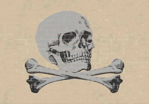 Jolly roger Stock Illustration
