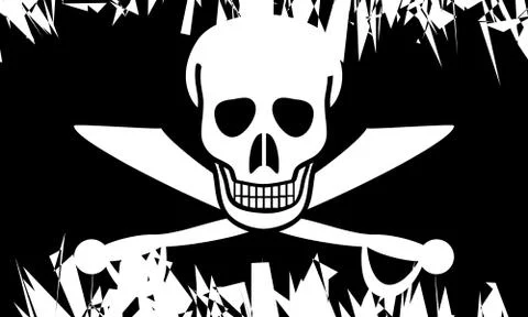 Jolly Roger. Stock Illustration