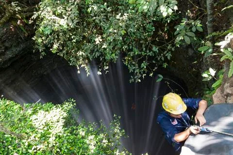 JOMBLANG CAVE Stock Photos