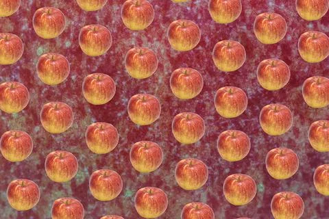 Jonagold apple pattern Stock Photos