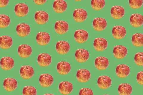 Jonagold apple pattern Stock Photos