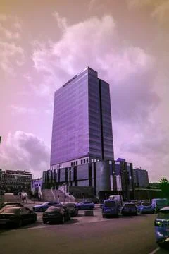 Jonkoping City in UV Stock Photos