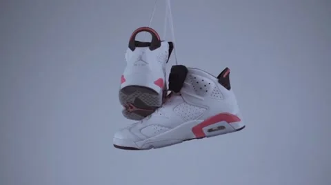 Jordan 6 Shoes Stock Footage