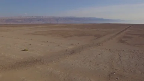 Jordan border Stock Footage