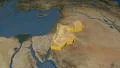 Jordan extruded. Blue Marble. 4k or 4k+ Resolution
