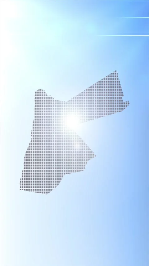 Jordan Map Opener Vídeo Stock 276972689