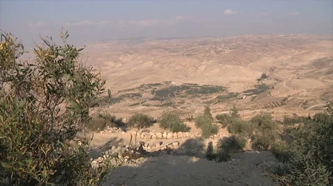 Jordan mountains Stock Footage 58516737