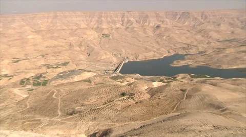  Jordan mountains Stock Footage 58518183