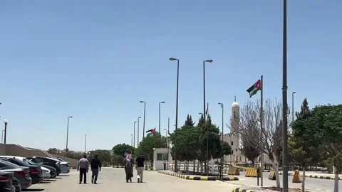 Jordan to play its first-ever World Cup match, Ammán, JO - 16 Jun 2026 Video stock 337590175
