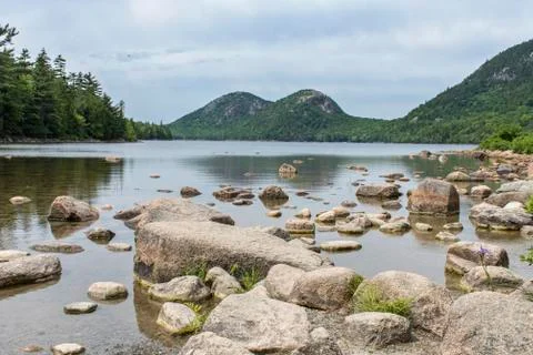 Jordan Pond Stock-Fotos