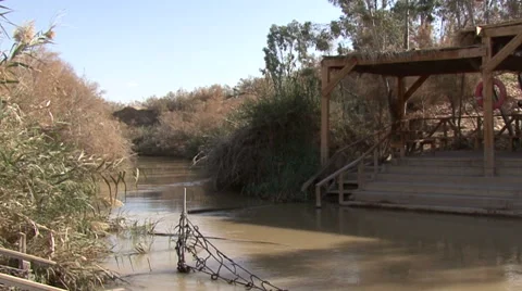 Jordan River. Stock Footage 51333259