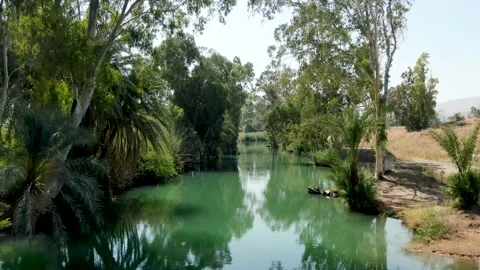 The Jordan River in Israel Stock Footage 145457522