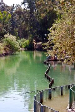 Jordan river Stock Photos