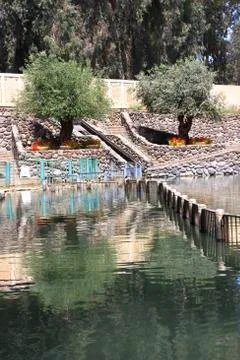 Jordan river Stock Photos