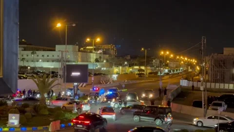 Jordan: US Embassy in Amman evacuated temporarily over security threat Stock Footage 330032763