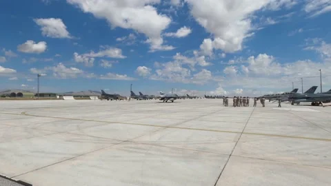 Jordanian F-16 Stock Footage 202025346