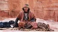 Jordanian look at the camera, ancient Petra, Jordan HD Footage