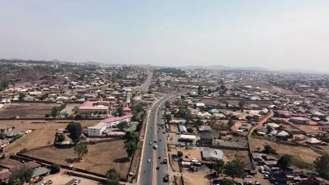 Jos town Stock Footage 151200680