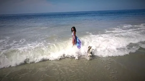 Joselyn and Ghost Stock Footage 75153264