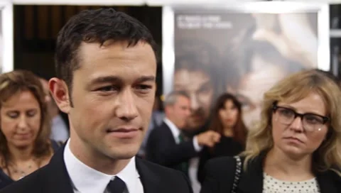 Joseph Gordon-Levitt Stock Footage 8690453