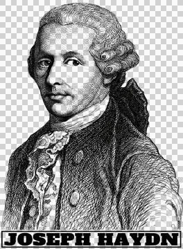 Joseph Haydn Stock Illustration
