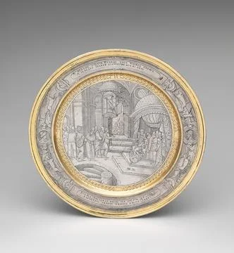 Joseph Interpreting Pharaoh's Dream ca. 1567 Possibly engraved by P.M. The .. 写真素材