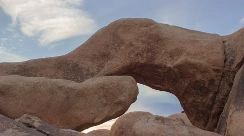 Joshua Tree Arch Video stock 47620780