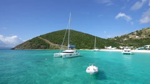 Jost Van Dyke, BVI Stock Footage 254729620