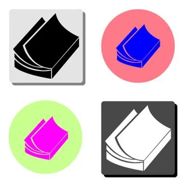 Journal. flat vector icon Stock Illustration