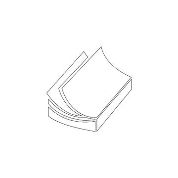 Journal. flat vector icon Stock Illustration