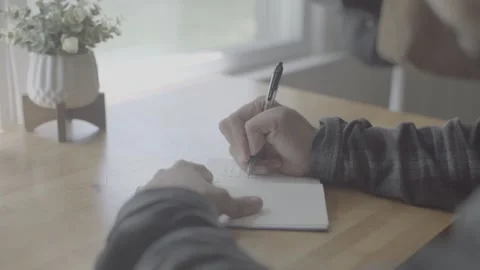 Journaling Stock Footage 171945310