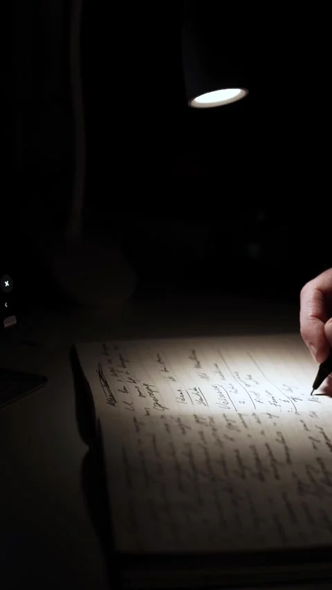 Journaling for Self-Help: A Journey Through Depression 스톡 동영상 295785664