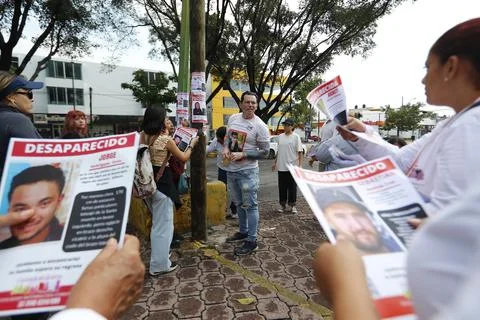 Journalists in Mexico launch platform to identify clothing belonging to missing  Stock Photos