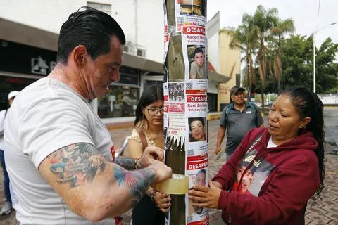 Journalists in Mexico launch platform to identify clothing belonging to missing  Stock Photos