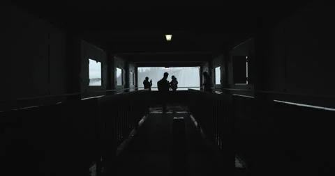 Journey Behind the Falls Observation Deck Stock Footage 277905887