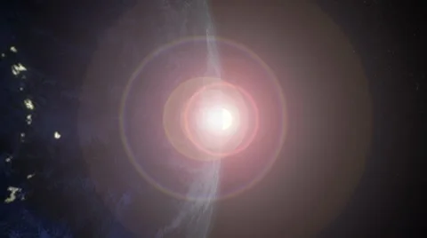 Journey from the Earth to the Moon Stock Footage 36558938