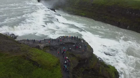 A Journey to Gullfoss Stock Footage 341016815