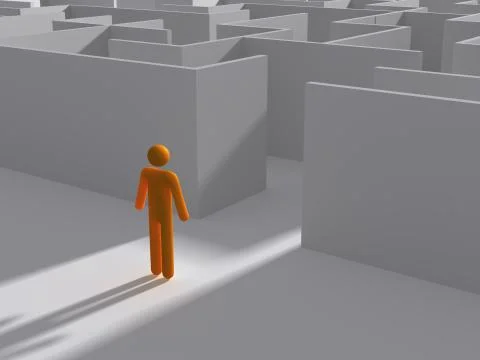 Journey Stock Illustration