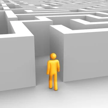 Journey Stock Illustration