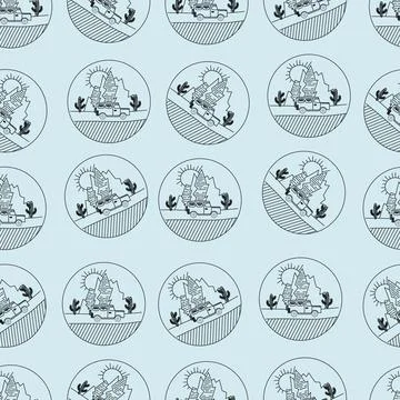 Journey Stock Illustration