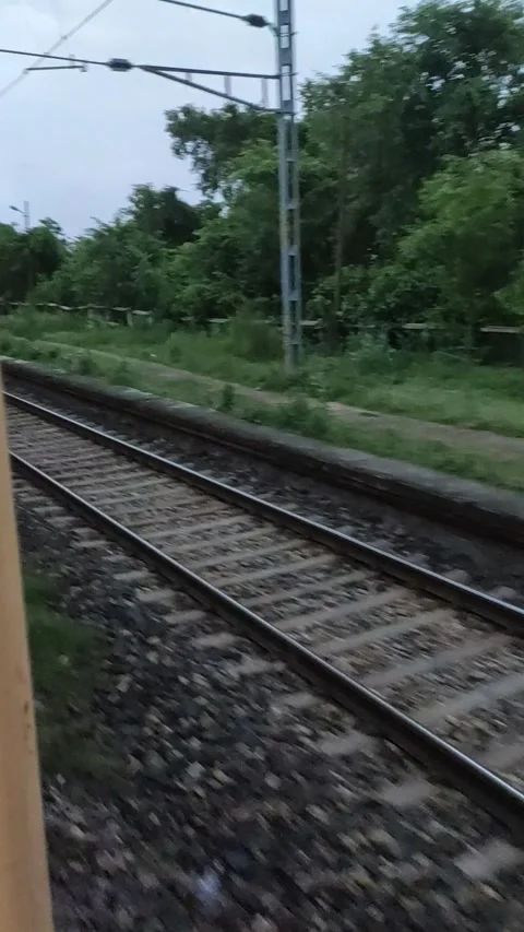 Journey on Indian Railways. Stock Footage 165963319