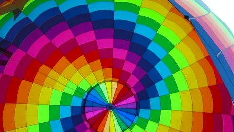 Journey to Kamchatka Peninsula. Hot air balloon flight. Stock Footage