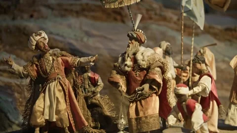 Journey of King Caspar 스톡 동영상 295684271