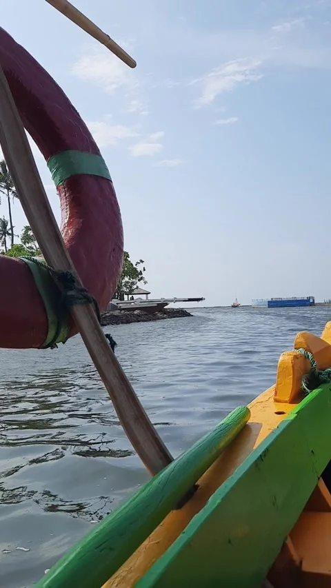 Journey to the middle of the sea Stock Footage 217737974