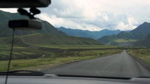 Journey to the mountains. 스톡 동영상 94149753