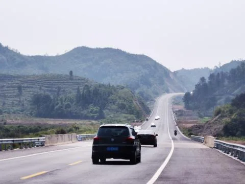 Journey on the Open Road Stock Photos