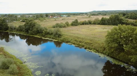 Journey over the river Stock Footage 67632977