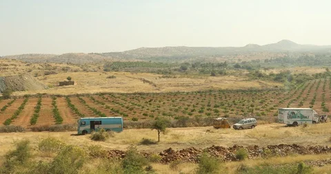 Journey at Rural Road Stock Footage 86653322
