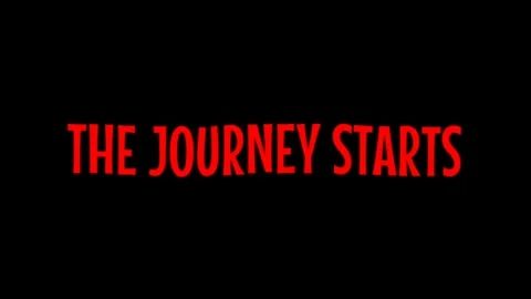 The Journey Starts Stock Footage 328319723